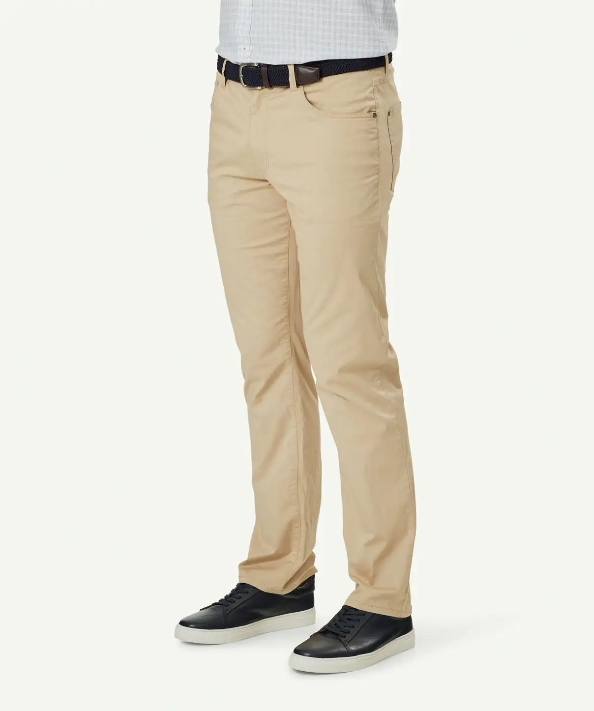 Gazman Featherweight Five Pocket Pants - Dune 7 Gazman Featherweight Five Pocket Pants - Dune - Image 5