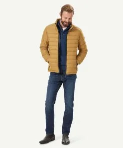 Gazman Lightweight Puffer Jacket - Winter Yellow -Cheap Accessories Store 5 49745