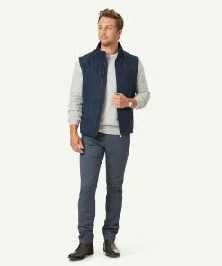Gazman Suede Touch Vest - Navy -Cheap Accessories Store 5 50072