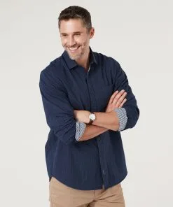 Gazman Dot Double Faced Shirt - Denim 11 Gazman Dot Double Faced Shirt - Denim -Cheap Accessories Store 5 a3fb452e 54b7 44bf a28d 722ab7743691