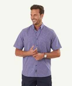 Gazman Easy Care Mini Gingham Short Sleeve Shirt - Navy/Pink 11 Gazman Easy Care Mini Gingham Short Sleeve Shirt - Navy/Pink -Cheap Accessories Store 5 a78391f1 9297 4bf9 a0eb 86fd8be1598e