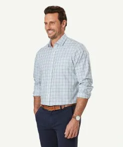 Gazman Easy Care Twill Check Long Sleeve Shirt - Multi Check 11 Gazman Easy Care Twill Check Long Sleeve Shirt - Multi Check -Cheap Accessories Store 6 46940