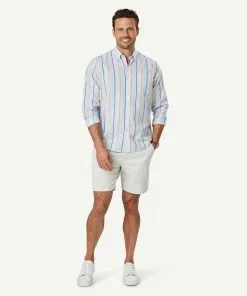 Gazman Casual Madras Stripe Long Sleeve Shirt - Multi Stripe 13 Gazman Casual Madras Stripe Long Sleeve Shirt - Multi Stripe -Cheap Accessories Store 6 46946