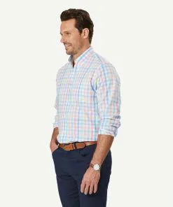 Gazman Easy Care Multi Check Long Sleeve Shirt - Multi Check 11 Gazman Easy Care Multi Check Long Sleeve Shirt - Multi Check -Cheap Accessories Store 6 46977