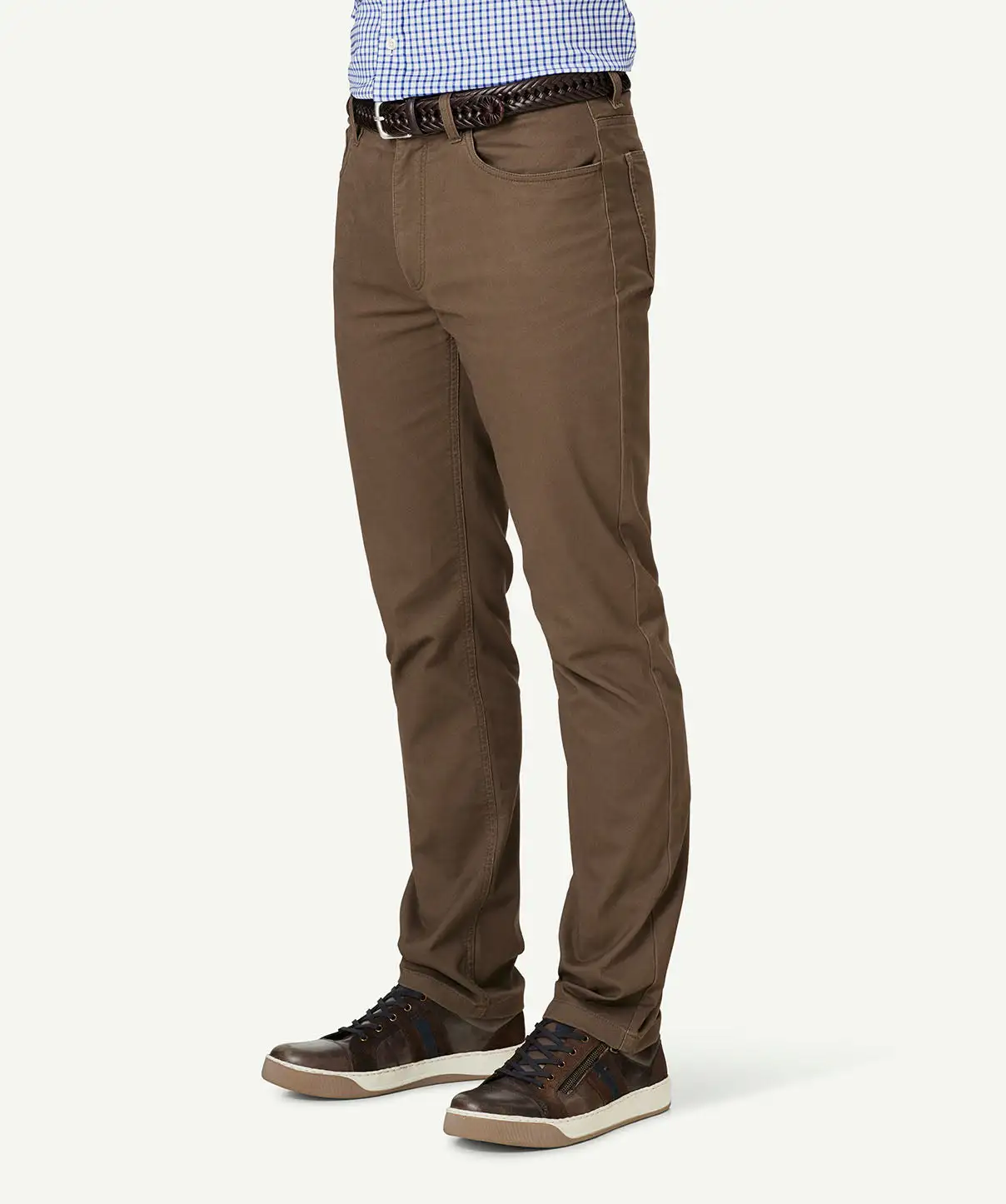 Gazman Stretch Bedford Cord Pants - Bison 10 Gazman Stretch Bedford Cord Pants - Bison - Image 8