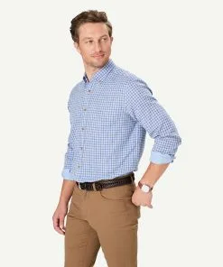 Gazman Casual Double Faced Check Long Sleeve Shirt - Grey Melange 11 Gazman Casual Double Faced Check Long Sleeve Shirt - Grey Melange -Cheap Accessories Store 6 48572