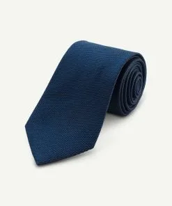 Gazman Silk Texture Plain Tie - Navy -Cheap Accessories Store 6 1654f9f7 7acd 4498 89d6 4afb0129610b