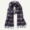 Gazman Wool Check Scarf - Port -Cheap Accessories Store 6 a92ffdc3 94cf 4bdb 89a2 a085bab18d18
