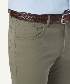 Gazman Modern Stretch 5 Pocket Pants - Army -Cheap Accessories Store 7 43079