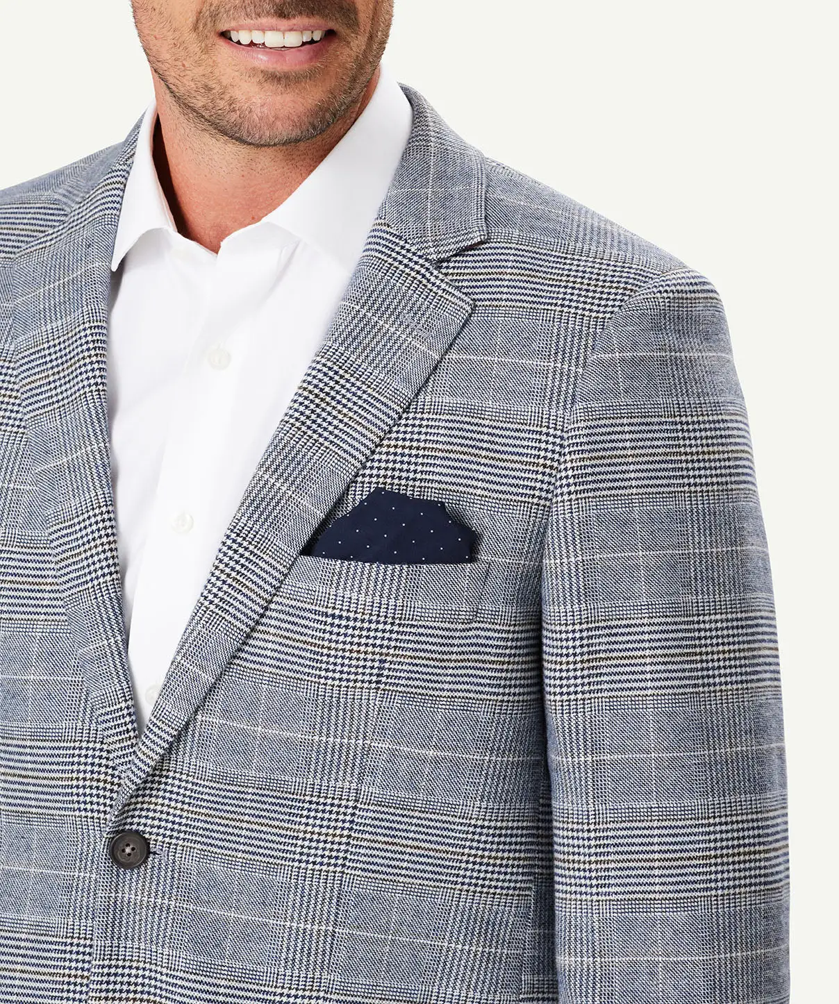 Gazman Prince Of Wales Check Sports Jacket - Multi Check 8 Gazman Prince Of Wales Check Sports Jacket - Multi Check - Image 6