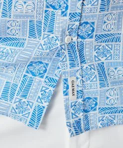 Gazman Linen Blend Vacation Print Short Sleeve Shirt - Marine Blue 16 Gazman Linen Blend Vacation Print Short Sleeve Shirt - Marine Blue -Cheap Accessories Store 7 35a107f0 ecdb 4061 880a a0bd07b75966