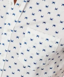 Gazman Tailored Linen Blend Crab Short Sleeve Shirt - White 14 Gazman Tailored Linen Blend Crab Short Sleeve Shirt - White -Cheap Accessories Store 7 7a6e26a0 3db7 4fe3 a706 759bf9c8c98c