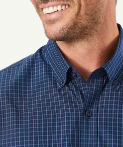 Gazman Tailored Easy Care Check Long Sleeve Shirt - Navy 15 Gazman Tailored Easy Care Check Long Sleeve Shirt - Navy -Cheap Accessories Store 8 027ee991 2618 4535 8daf 81383a790235