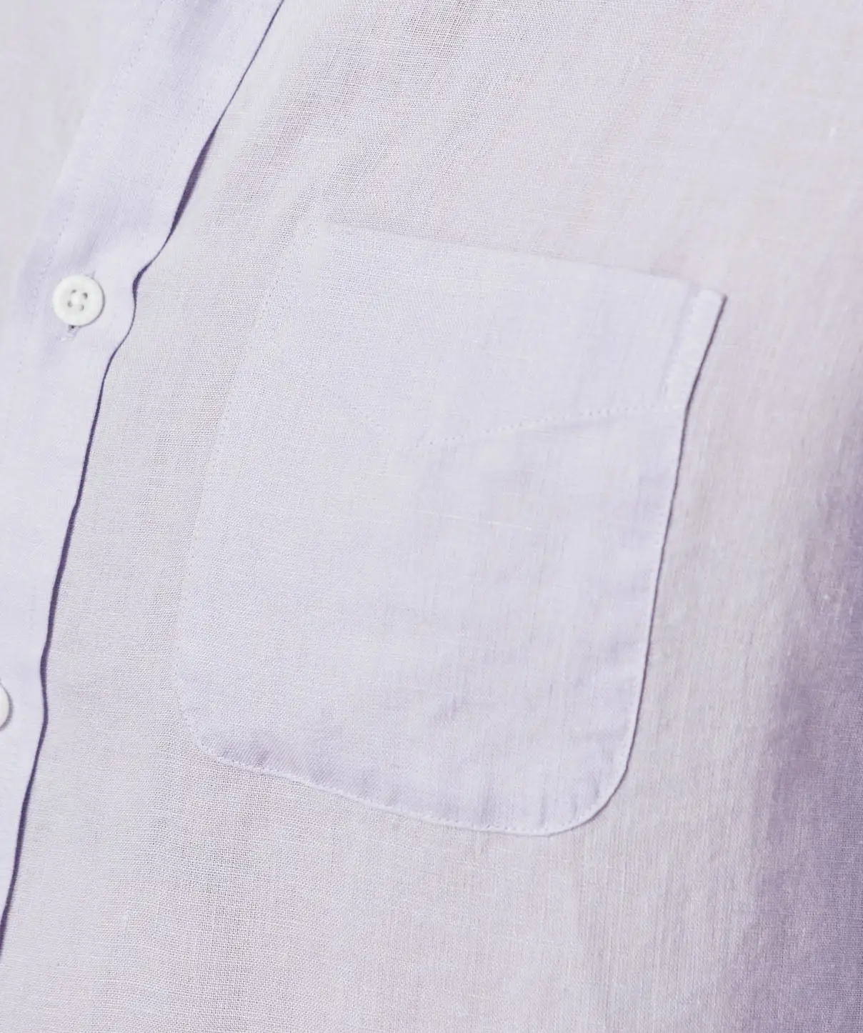 Gazman Linen Plain Long Sleeve Shirt - Lilac 9 Gazman Linen Plain Long Sleeve Shirt - Lilac - Image 7