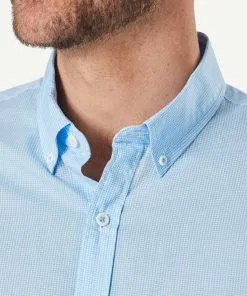 Gazman Tailored Featherweight Gingham Long Sleeve Shirt - Pale Blue 16 Gazman Tailored Featherweight Gingham Long Sleeve Shirt - Pale Blue -Cheap Accessories Store 8 beed752a 98b0 4aac bbe6 67236522fb44