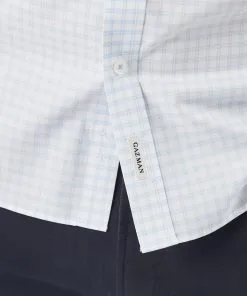 Gazman Tailored Non Iron Check Long Sleeve Shirt - White 17 Gazman Tailored Non Iron Check Long Sleeve Shirt - White -Cheap Accessories Store 9 43280
