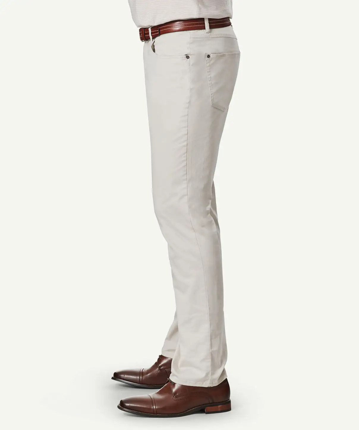 Gazman Featherweight Five Pocket Pants - Putty 10 Gazman Featherweight Five Pocket Pants - Putty - Image 9