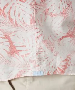 Gazman Linen Blend Fern Print Short Sleeve Shirt - Flamingo -Cheap Accessories Store 9 784d7cc9 be09 4f6d b0b4 759999b0f87f