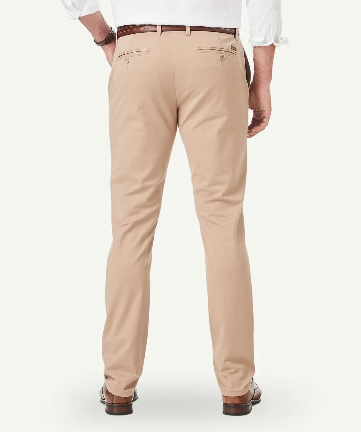 Gazman Modern Chino Pants - Sand 5 Gazman Modern Chino Pants - Sand - Image 3