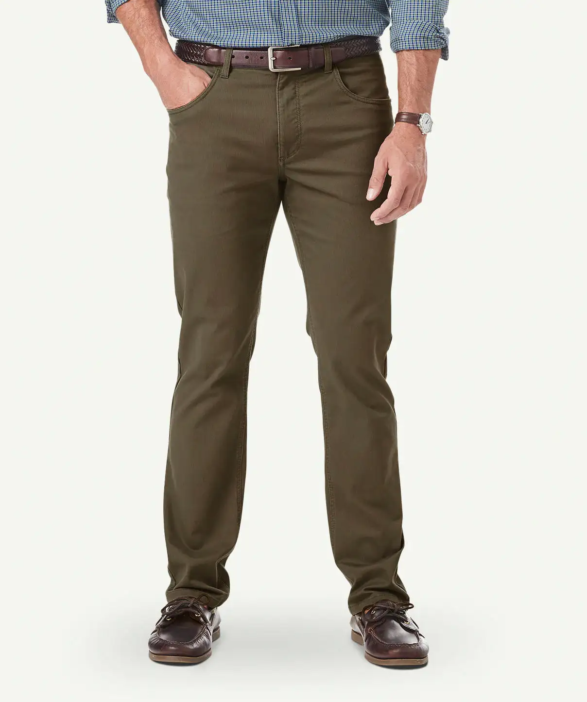 Gazman Stretch Bedford Cord Pants - Bison 3 Gazman Stretch Bedford Cord Pants - Bison