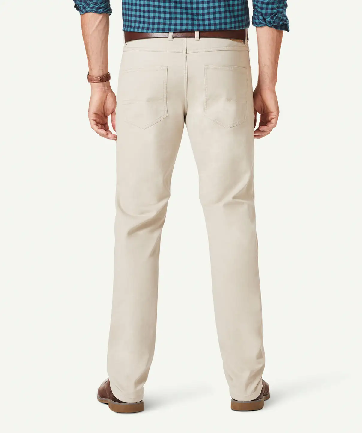 Gazman Stretch Bedford Cord Pants - Putty 4 Gazman Stretch Bedford Cord Pants - Putty - Image 3