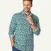 Gazman Tailored Casual Floral Print Long Sleeve Shirt - Parakeet -Cheap Accessories Store LSHS21057T 335 WEB 01 0bc78be0 b24d 47d1 b4e6 a79bdd21ff0f