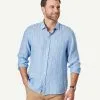 Gazman Tailored Linen Stripe Long Sleeve Shirt - Marine Blue 1 Gazman Tailored Linen Stripe Long Sleeve Shirt - Marine Blue -Cheap Accessories Store LSHS21158T 402 WEB 01 73bb3b05 8b91 4c74 a995 6a5d260197d3