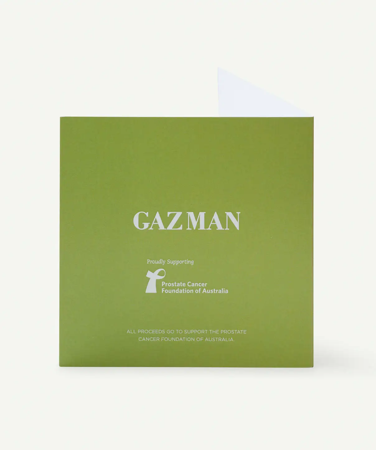 Gazman PCFA Greeting Card - Green 3 Gazman PCFA Greeting Card - Green - Image 2