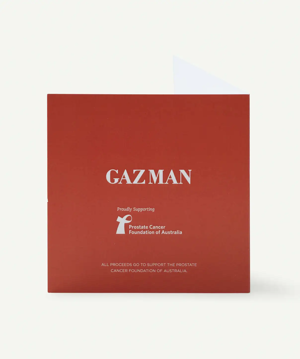 Gazman PCFA Greeting Card - Red 4 Gazman PCFA Greeting Card - Red - Image 2
