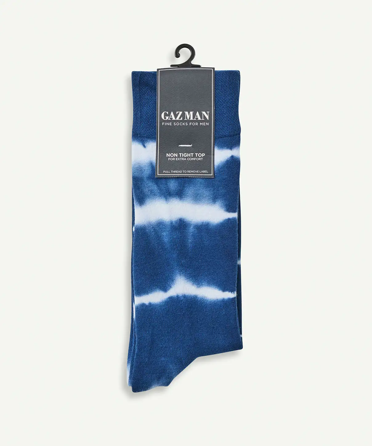 Gazman Non Tight Tie Dye Sock - Navy 4 Gazman Non Tight Tie Dye Sock - Navy - Image 2