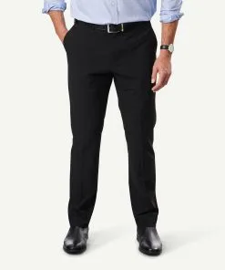 Gazman Tailored Trouser - Black