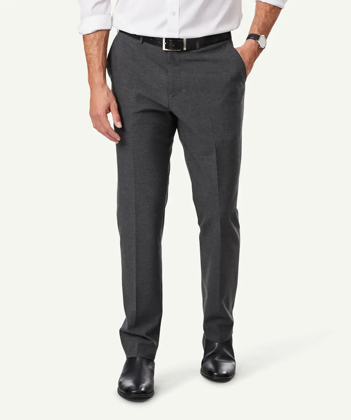 Gazman Tailored Trouser - Charcoal 3 Gazman Tailored Trouser - Charcoal