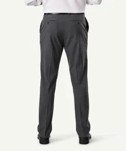 Gazman Tailored Trouser - Charcoal 10 Gazman Tailored Trouser - Charcoal -Cheap Accessories Store TTRBSR002 010 WEB 03