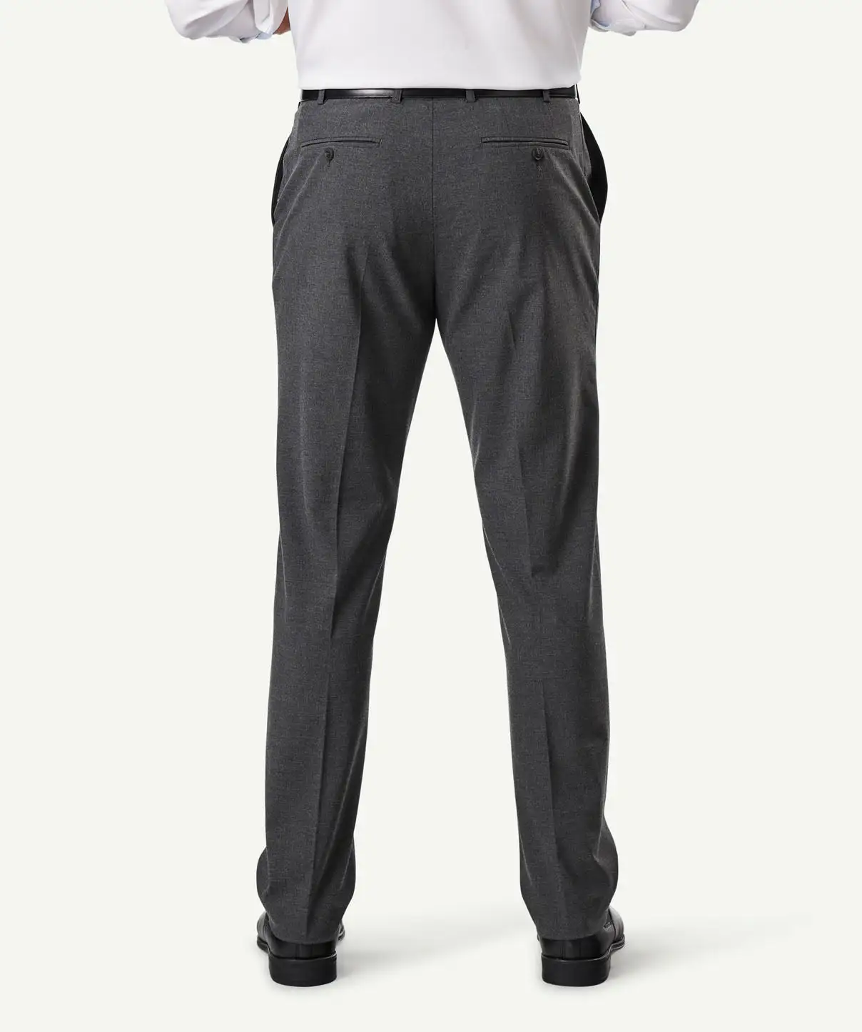 Gazman Tailored Trouser - Charcoal 5 Gazman Tailored Trouser - Charcoal - Image 3