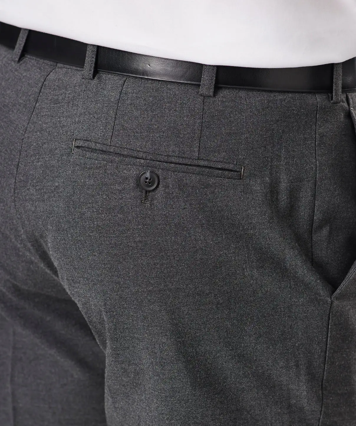 Gazman Tailored Trouser - Charcoal 6 Gazman Tailored Trouser - Charcoal - Image 4