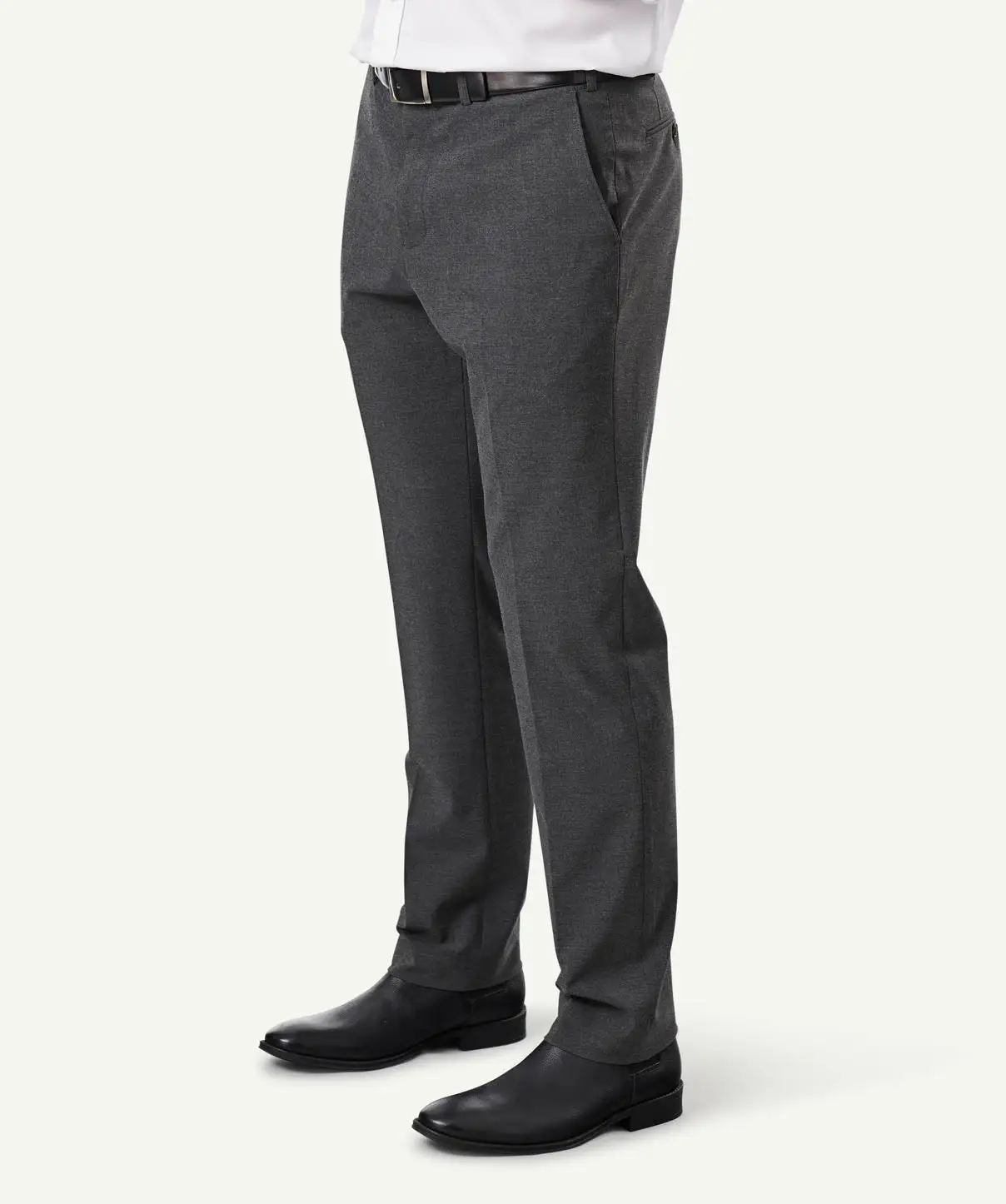 Gazman Tailored Trouser - Charcoal 7 Gazman Tailored Trouser - Charcoal - Image 5
