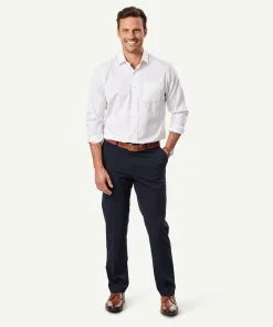 Gazman Tailored Trouser - Navy 13 Gazman Tailored Trouser - Navy -Cheap Accessories Store TTRBSR002 440 WEB 05