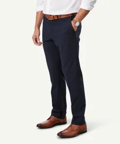 Gazman Tailored Trouser - Navy 14 Gazman Tailored Trouser - Navy -Cheap Accessories Store TTRBSR002 440 WEB 06