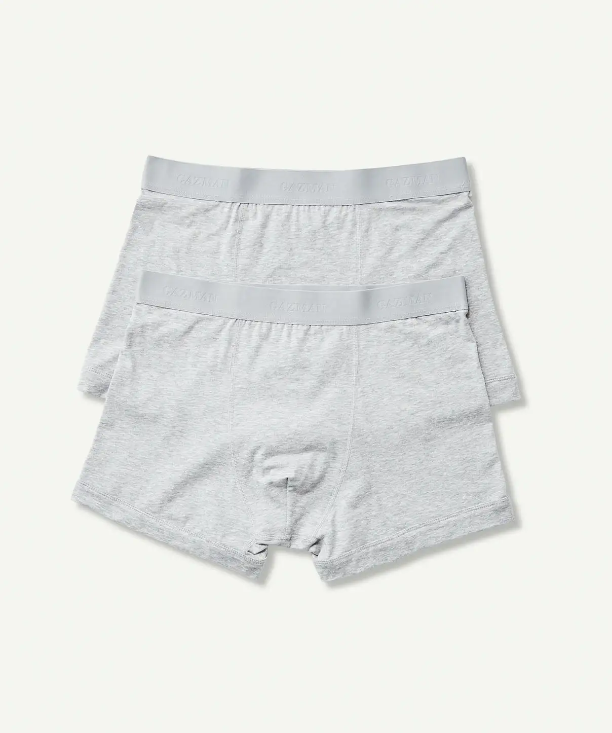 Gazman 2 Pack Of Boxer Briefs - GREY MARLE 3 Gazman 2 Pack Of Boxer Briefs - GREY MARLE